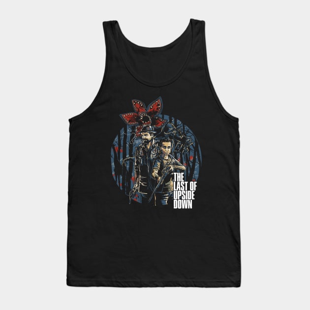 the last of upside down Tank Top by art of gaci